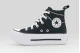 Converse Chuck Taylor All Star Lift Platform Παιδικά Sneakers Μαύρα, Λευκά