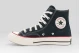 Converse Chuck 70 Hearts Sneakers Μαύρα, Κόκκινα