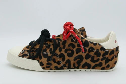 Converse Chuck Taylor Low Leopard Pony Hair Sneakers (A19174C)