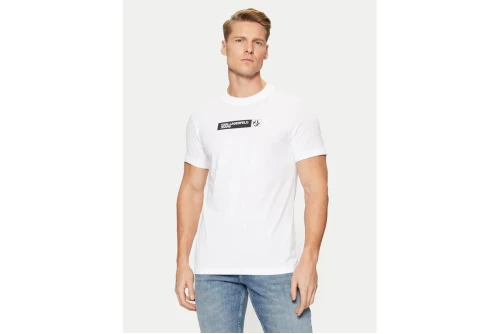 Karl Lagerfeld Slim Fit Graphic T-Shirt Ανδρικό (A1M17112 100)