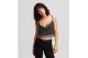 Karl Lagerfeld Chainmail Γυναικεία Cropped Αμάνικη Μπλούζα