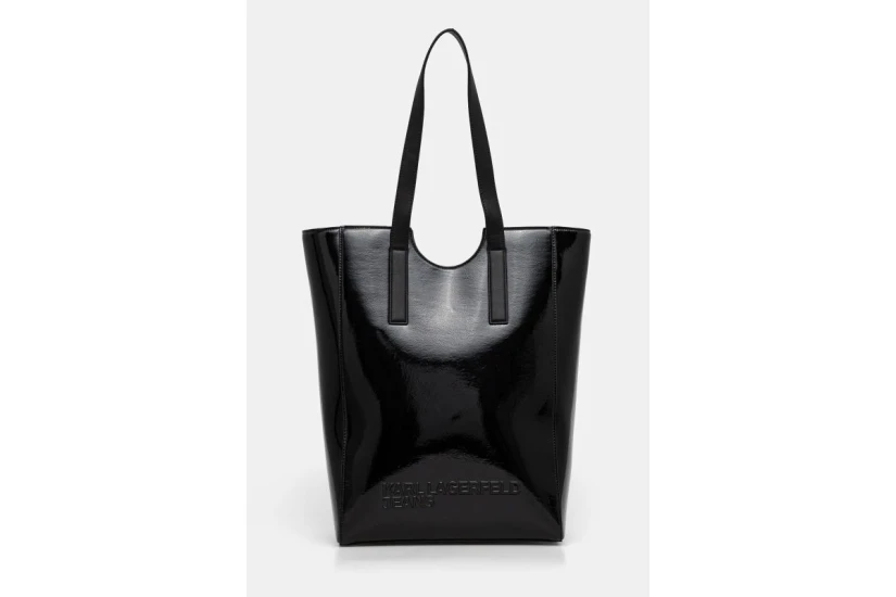 Karl Lagerfeld Essential Pu Ns Γυναικεία Τσάντα Shopper Μαύρη