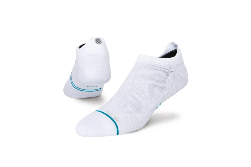 Stance Run Ultra Light Ανδρικές Κοντές Κάλτσες Λευκές 1 Ζευγάρι
