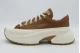 Converse Run Star Crush Γυναικεία Sneakers Καφέ, Εκρού