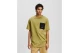 Karl Lagerfeld Relaxed Pocket Ανδρικό Κοντομάνικο T-Shirt Χακί