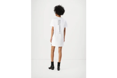 Karl Lagerfeld Logo Tee Φόρεμα Mini Γυναικείο (A2W13036 100)