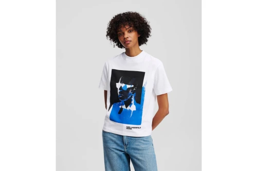 Karl Lagerfeld Reg Ss T-Shirt Γυναικείο (A2W17030 100)