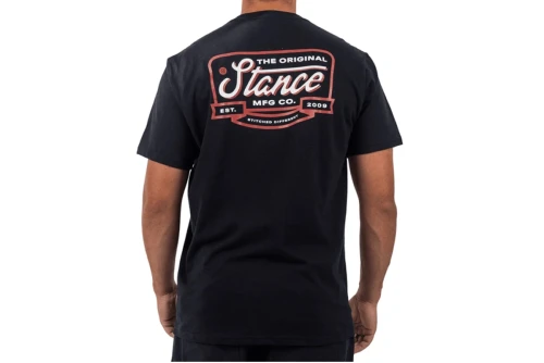 Stance Script Seal T-Shirt Ανδρικό (A3SS1C25SC BLK)
