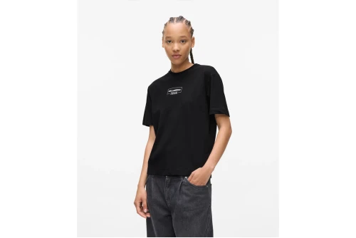 Karl Lagerfeld Outline Logo T-Shirt Γυναικείο (A4W17003 999)