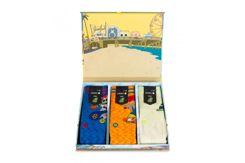 Stance Rocket Power Box Set Ανδρικές Ψηλές Κάλτσες 3 Ζευγάρια