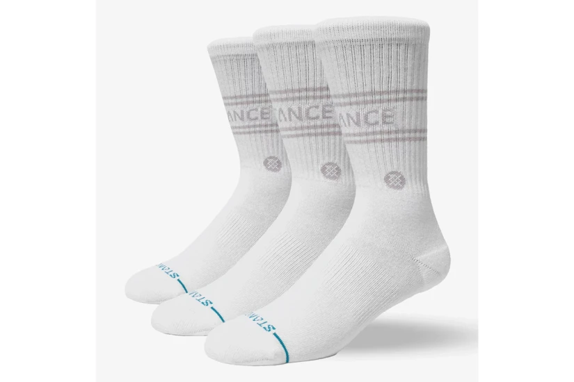 Stance Vital Ανδρικές Ψηλές Κάλτσες Λευκές 3 Ζευγάρια
