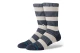 Stance Jailbird Crew Κάλτσες μέχρι τη Γάμπα Μπλε Σκούρο, Μπεζ 1 Ζευγάρι