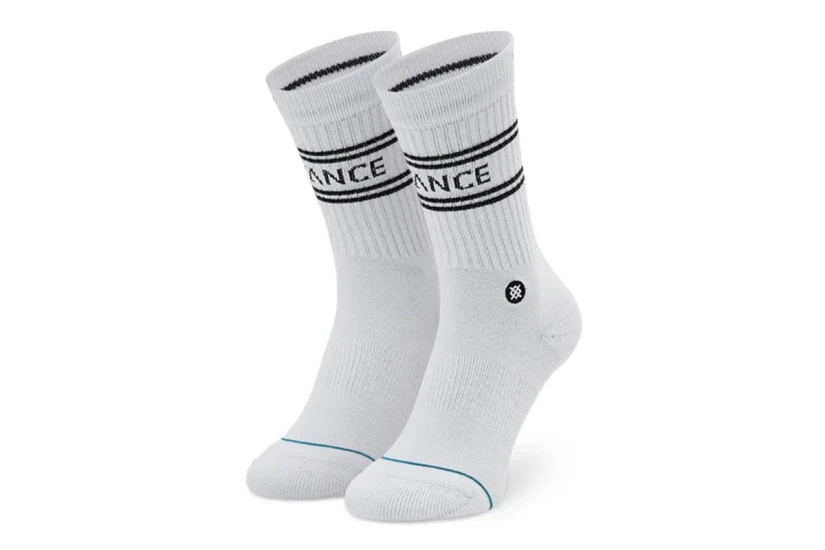 Stance Basic Κάλτσες μέχρι τη Γάμπα Λευκές 3 Ζευγάρια