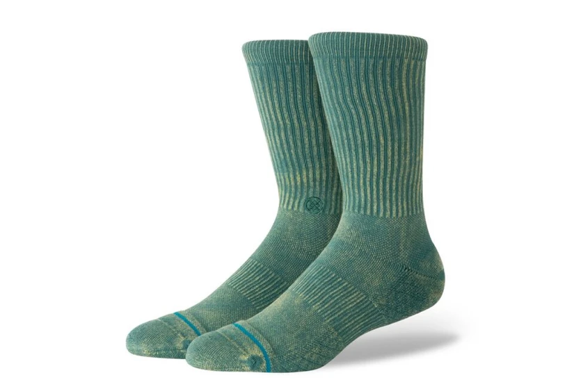 Stance Signature Wash Crew Κάλτσες μέχρι τη Γάμπα Πράσινες 1 Ζευγάρι