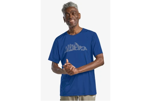 Jack Wolfskin Peak Graphic T-Shirt Ανδρικό (A63269-T0472)