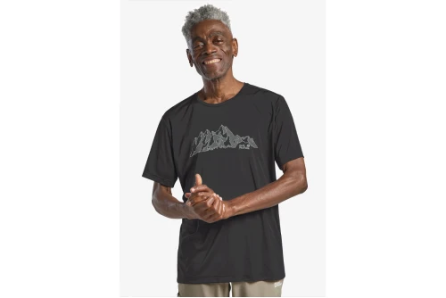Jack Wolfskin Peak Graphic T-Shirt Ανδρικό (A63269-T0480)