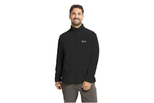 Jack Wolfskin Taunus 100 Warm Fleece Μπλούζα Με Φερμουάρ Ανδρική (A65798-6000)