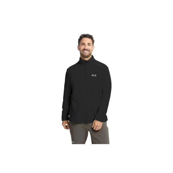 Jack Wolfskin Taunus 100 Warm Fleece Μπλούζα Με Φερμουάρ Ανδρική (A65798-6000)