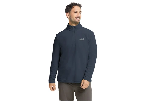 Jack Wolfskin Taunus 100 Warm Fleece Μπλούζα Με Φερμουάρ Ανδρική (A65798-C0412)