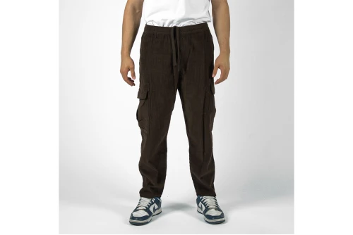 Bee Unusual Baggy Corduroy Παντελόνι Cargo Ανδρικό (AB-256019)