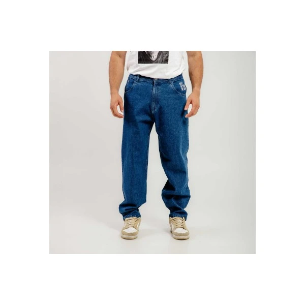Bee Unusual Relaxed Washed Παντελόνι Τζιν Ανδρικό (AB-257020)