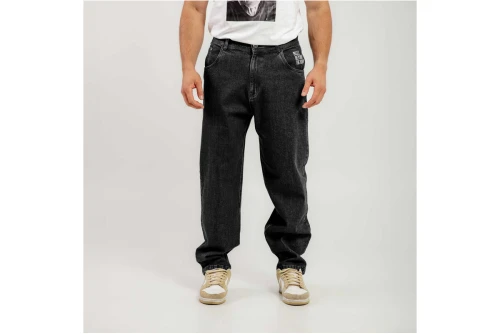 Bee Unusual Relaxed Washed Παντελόνι Τζιν Ανδρικό (AB-257022)