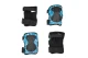 Micro Knee-Elbow Pads Σετ Προστατευτικών Μπλε, Μαύρο