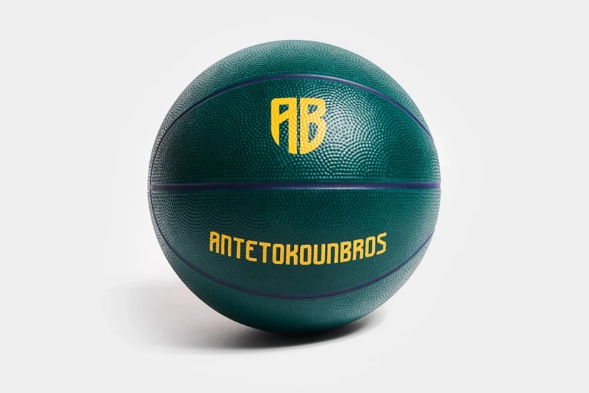 Antetokounbros Just A Kid Μπάλα Μπάσκετ Πράσινη, Κίτρινη, Μπλε
