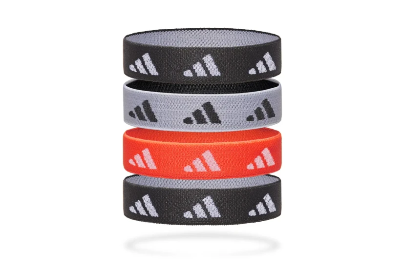 Adidas Performance Hair Ties Λαστιχάκια Μαλλιών 4 Τεμάχια