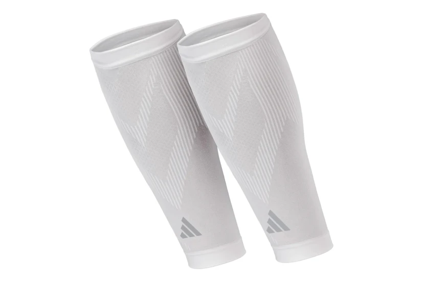 Adidas Performance Περικνημίδες Συμπίεσης Λευκές S-M
