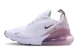 Nike Air Max 270 Γυναικεία Sneakers Λευκά, Σάπιο Μήλο