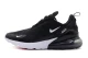 Nike Air Max 270 Ανδρικά Sneakers Μαύρα, Λευκά