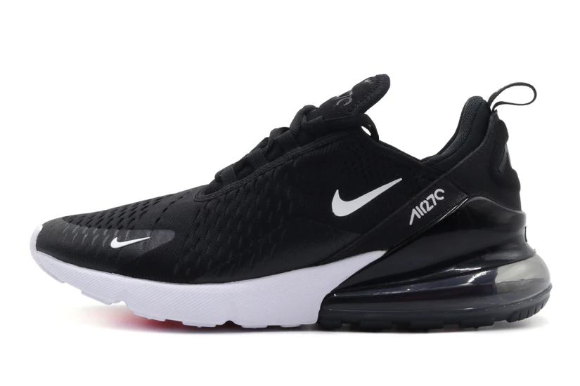 Nike Air Max 270 Ανδρικά Sneakers Μαύρα, Λευκά