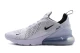 Nike Air Max 270 Ανδρικά Sneakers Λευκά, Μαύρα, Διάφανα