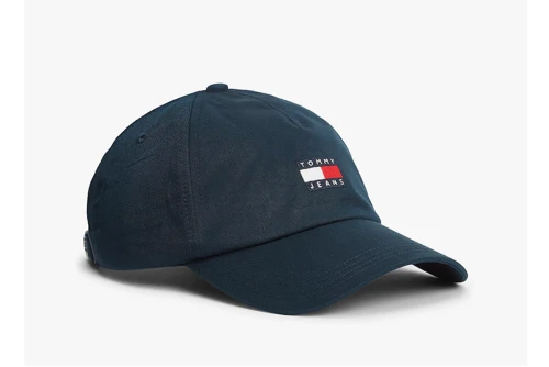 Tommy Jeans Heritage Logo Twill Baseball Καπέλο Strapback (AM0AM12933 C1G)