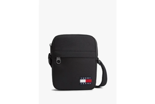 Tommy Jeans Essential Repeat Logo Τσαντάκι Χιαστί - Ώμου 1.5L (AM0AM13710 BDS)