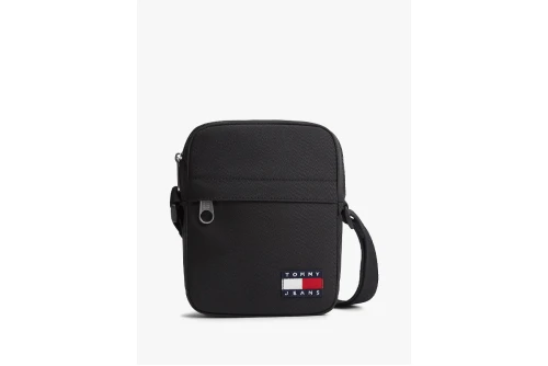 Tommy Jeans Essential Repeat Logo Τσαντάκι Χιαστί - Ώμου 1.5L (AM0AM13710 BDS)