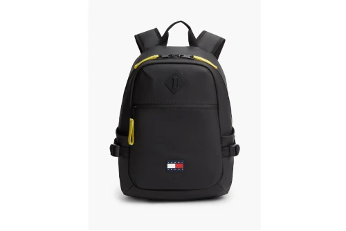 Tommy Jeans Rubberised Logo Double Zip Backpack 20L (AM0AM14217 BDS)