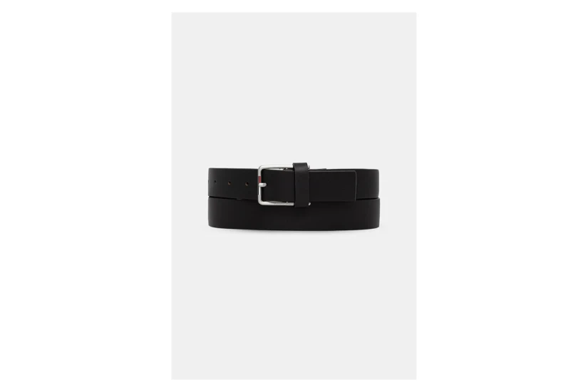 Tommy Jeans Austin Leather 3.5 Ανδρική Casual Ζώνη Μαύρη