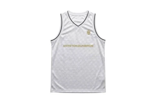 Antetokounbros Basketball Jersey Μπλούζα Αμάνικη (APCD162K42 WHITE)