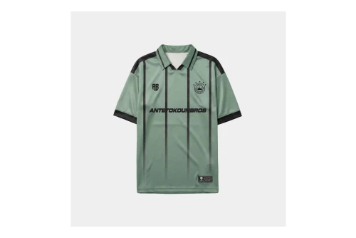Antetokounbros Jersey V-Neck T-Shirt Ανδρικό (APCD162U32 SAGE GREEN)