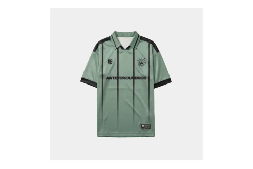 Antetokounbros Jersey V-Neck T-Shirt Ανδρικό (APCD162U32 SAGE GREEN)