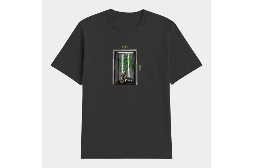 AntetokounBros Elevator Ανδρικό Κοντομάνικο T-Shirt Μαύρο