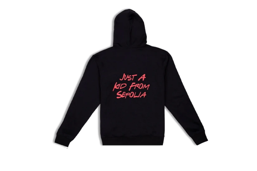 AntetokounBros Just A Kid From Sepolia Hoodie Μαύρο