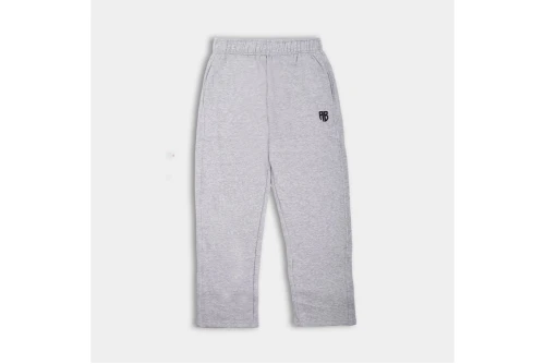 Antetokounbros Wide Leg Παντελόνι Φόρμας Ανδρικό (APCD352M07B GRAY MELANZE)