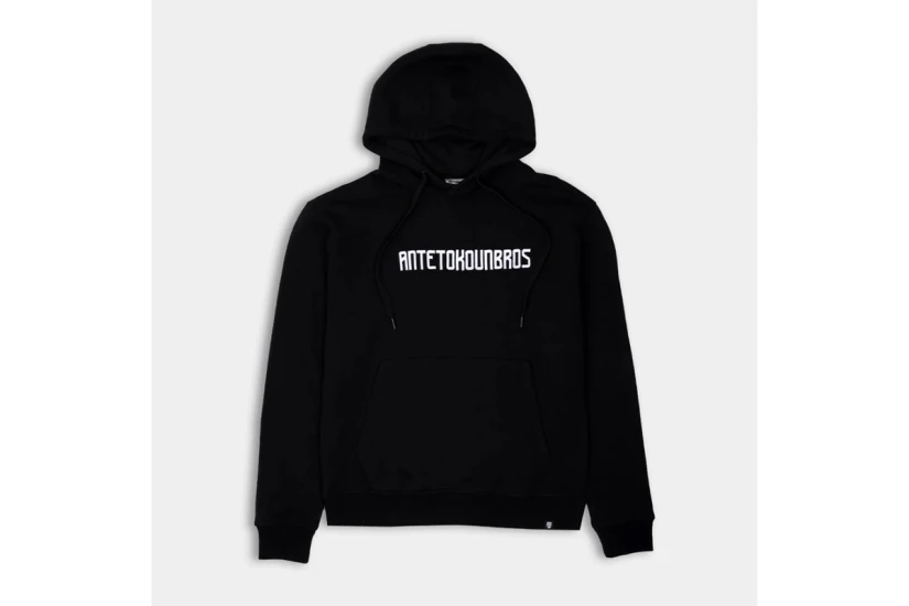 AntetokounBros Baseline Unisex Φούτερ με Κουκούλα Μαύρο