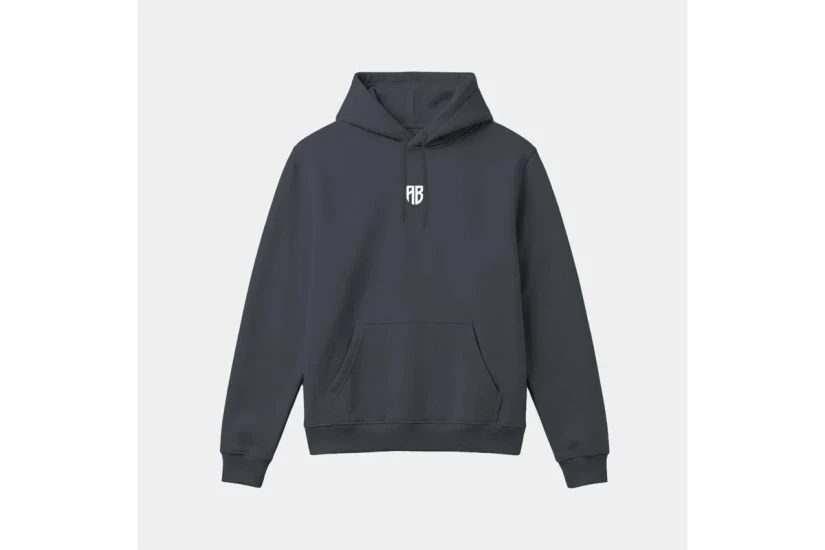 AntetokounBros Element Unisex Φούτερ με Κουκούλα Ανθρακί