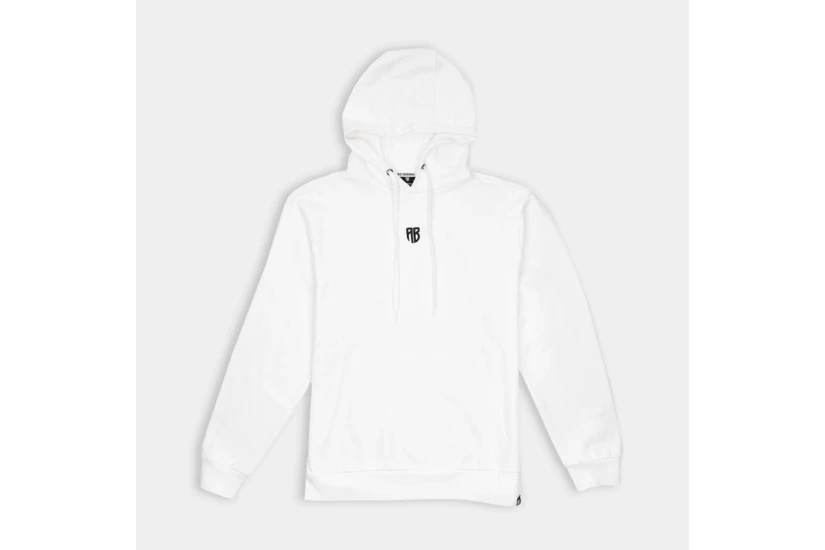 AntetokounBros Element Unisex Φούτερ με Κουκούλα Λευκό