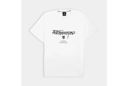 Antetokounbros Athens X Milwaukee T-Shirt Ανδρικό (APCD352U48 OFF WHITE)