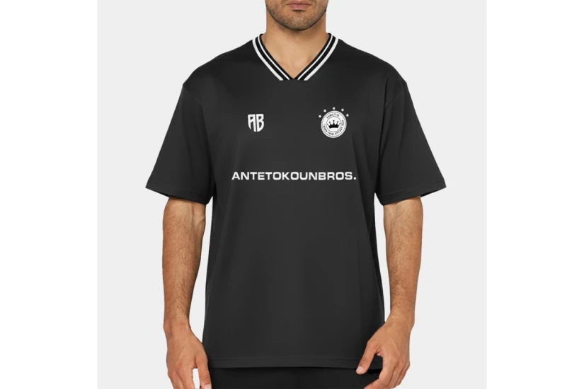 Antetokounbros Jersey Ανδρικό Κοντομάνικο T-Shirt Μαύρο